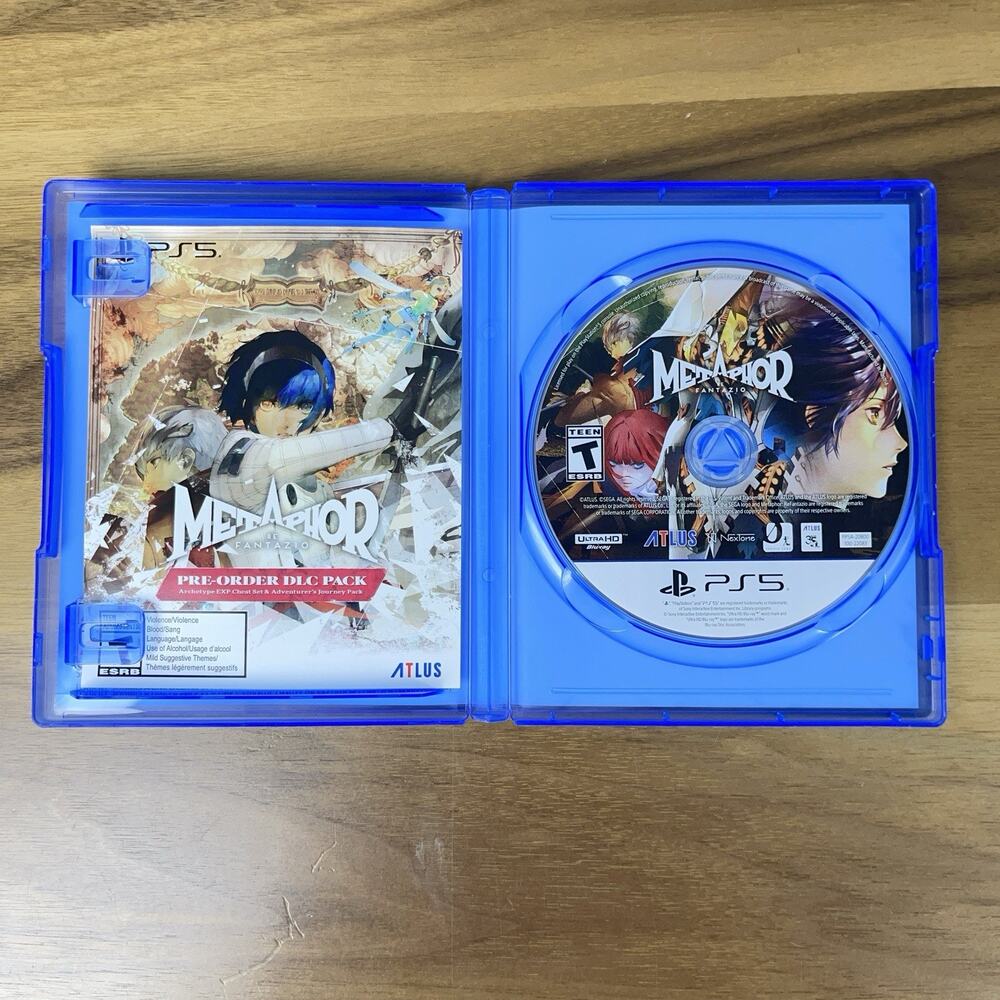 Metaphor: Refantazio - Sony PlayStation 5 PS5 - Excellent Condition - Picture 3 of 4